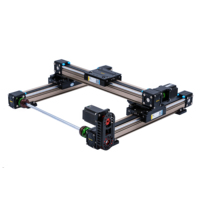 Mjunit Glue Coating Automation XYZ Multi Axis Modeling Group Table coulissante à courroie synchrone en T croisée à 5 axes