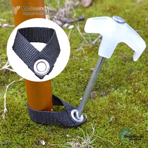 Boucle de fixation pour poteau de tente extérieure, dispositif de fixation pour canne à pêche et camping, boucle de fixation pour accessoires de protection solaire de tente - Product Image 3
