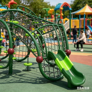 Structure d'escalade populaire pour enfants, équipement <span class=keywords><strong>de</strong></span> jeu stimulant pour parcs, jardins et cours d'école - Product Image 4
