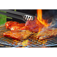 Ensemble d'outils de cuisson pour barbecue en acier inoxydable, 5 pièces, haute qualité, Portable et facile à nettoyer, BBQ
