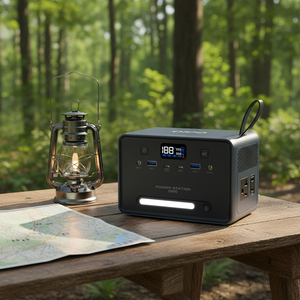 Batteries externes électriques mobiles rechargeables MIQ 100w, station d'alimentation portable solaire Lifepo4 pour le camping - Product Image 4