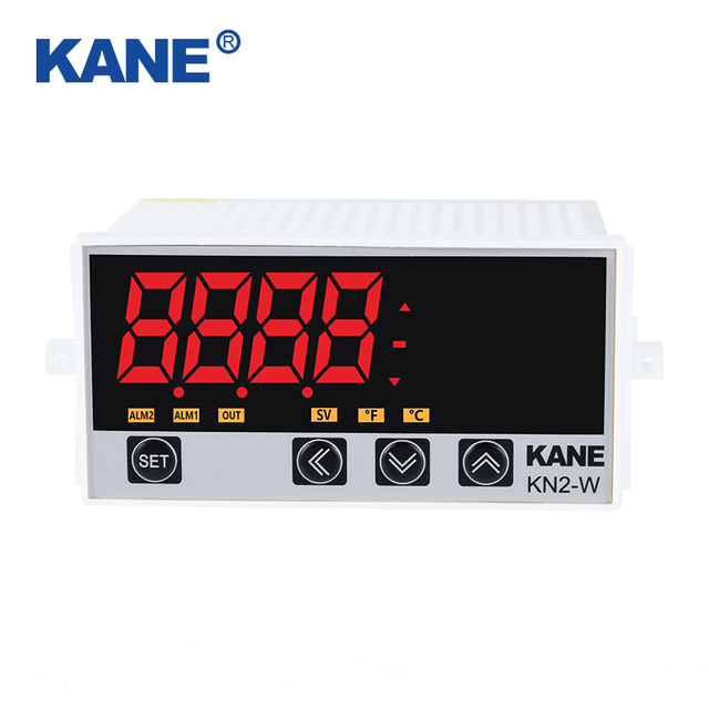 PID Digital Temperature Controller KN2-W 100-240V AC Relay SSR Output K Type Thermocouple Universal Input for Industrial Panel