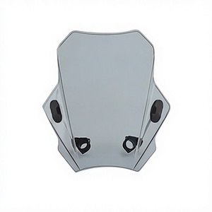 Pare-brise universel pour moto Kawasaki Yamaha Honda, matériau PC, support en alliage d'aluminium - Product Image 2