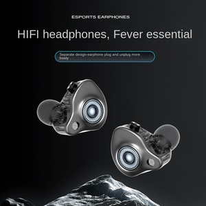 Auriculares con Gancho para la Oreja Tipo C, Modelo Privado Nuevo al por Mayor, con Micrófono para Juegos, Cable Ajustable, para Computadora y Teléfono Celular, S25 - Product Image 2