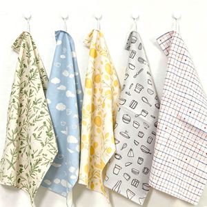 Essuie-tout de cuisine en coton imprimé numérique, écologique, personnalisable avec logo, pour usage domestique, vente en gros - Product Image 1