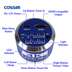 <span class=keywords><strong>Microscope</strong></span> vidéo numérique universel 4K 90X Zoom HD USB électronique <span class=keywords><strong>Microscope</strong></span> stéréo avec support pliable et rabattable Réparation de téléphone - Product Image 6