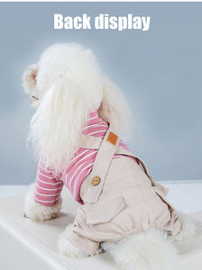 छोटी नस्लों के लिए ट्रेंडी पालतू जानवर छोटे नस्लों के लिए ट्रेंडी पालतू कुत्ते को ओवरऑल के लिए ओवरऑल - Product Image 6