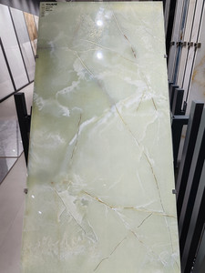 Tấm gạch và đá cẩm thạch trông Vàng tráng men sàn gạch 750*1500 ngọc loạt - Product Image 2