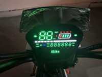 Bicicleta Eléctrica Urbana de Carga para Adultos, Alta Velocidad, 1000W, 3 Velocidades, Cuadro de Acero al Carbono, Pantalla Digital, 72V 32/55AH, 55km/h