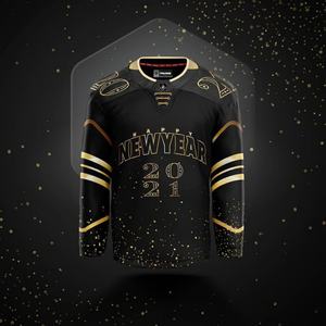 Modèle de couture pour maillots de hockey sur glace personnalisés et amusants BETHERIVAL - Product Image 1