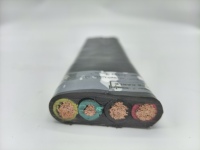 450/750V Flexibles Tauchpumpen kabel Flach 3 1 Ader Mit Erde 3x25 16 mm2 Schweiß batterie PVC-isoliertes ESCABLE