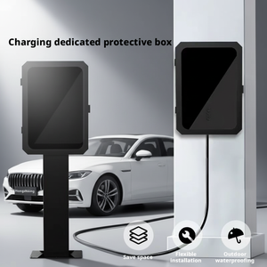 Nouvelle boîte de protection et coque pour chargeur de véhicule électrique Xunuo 7kW AC/DC, sortie extérieure IP65, résistante à la pluie et à la rouille, montage mural - Product Image 2