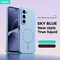 Étui de téléphone portable en silicone liquide pour Infinix HOT 60 Pro/hot 60i 4G/hot 60 Coque de protection magnétique antichoc pour téléphone