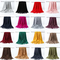 Écharpe en cachemire pour femme, longue et multifonctionnelle, avec logo personnalisé OEM, tricotée, super douce et chaude pour l'hiver, motifs personnalisables