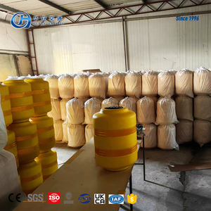 Anti-collisione prova rotante barriera di sicurezza del rullo di sicurezza per curvatura stradale barriere di traffico in plastica - Product Image 2