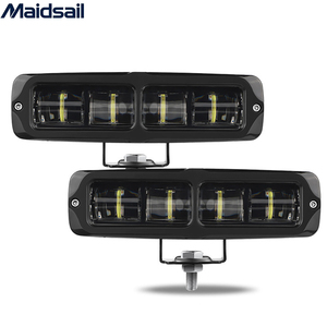 ไฟทำงาน LED กำลังสูง W132 48W ขนาด 6 นิ้ว สำหรับรถบรรทุก SUV ATV 4X4 สภาพใหม่ สี 6000k สำหรับอุปกรณ์เสริมมอเตอร์ไซค์ LED - Product Image 1