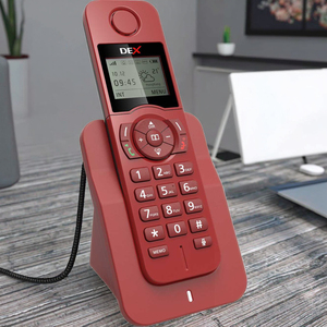 Téléphone sans fil portable <span class=keywords><strong>avec</strong></span> répondeur longue portée TAM carnet d'adresses à expédition rapide et haut-parleur <span class=keywords><strong>fixe</strong></span> - Product Image 2