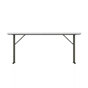 Tables <span class=keywords><strong>de</strong></span> <span class=keywords><strong>conférence</strong></span> pliables en plastique <span class=keywords><strong>de</strong></span> formation pliable <span class=keywords><strong>de</strong></span> 6 pieds pour réunion <span class=keywords><strong>de</strong></span> bureau vente en gros - Product Image 2