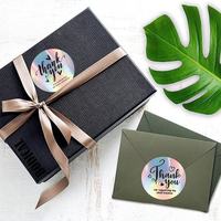 Label Vinyl Roll Kustom untuk Makanan Kosmetik Kode QR Nomor Seri Stiker Stiker Terima Kasih Stiker Kartun Pencetakan UV