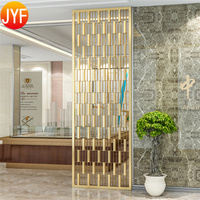 Paravent de séparation de pièce EL098, design hôtel, séparateur de restaurant, cloison en acier inoxydable, écran de confidentialité, décoration de pièce, séparateurs de pièce