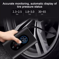 Portable Compressor Cordless Electric air Pump Digital Wireless Car Tire Tyre Inflators