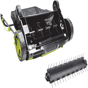Technologie Airboost Désherbeur et <span class=keywords><strong>Scarificateur</strong></span> Électrique Sac de Collecte des Mauvaises Herbes Amovible Réglage de la Hauteur sur 5 Positions <span class=keywords><strong>Scarificateur</strong></span> de Pelouse - Product Image 5
