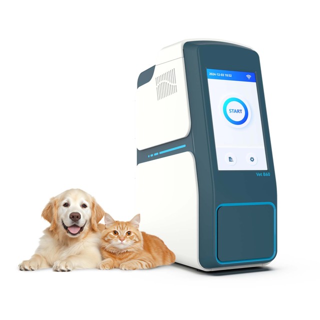 Fully Automated Dry Veterinary Blood Vet Chemistry Electrolyte Analyzer Machine Auto Biochemistry Analyser Pet Disc