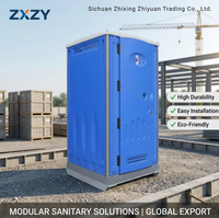 Toilettes portables écologiques et durables Toppla HDPE pour les écoles, les hôpitaux, les chantiers de construction et les cabines extérieures