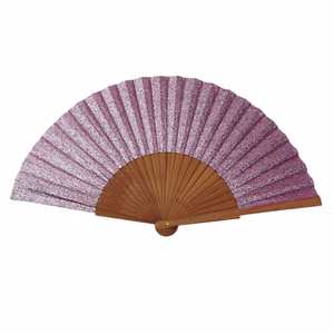 Custom Printed Portable <b>Hand</b> <b>Held</b> Folding Heart <b>Fan</b> Colorful Wooden Craft Promotional Item - Product Image 1