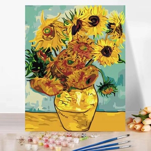 Vente flash - Kits de peinture par numéros personnalisés pour adultes, comprenant un châssis encadré, des pinceaux et des pigments acryliques - Product Image 1