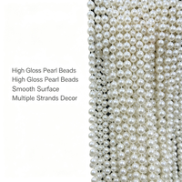 Accessoires de décoration de mariage DIY : Chaîne de perles, rideau d'allée, accessoires élégants pour cérémonie de mariage, célébration de mariage