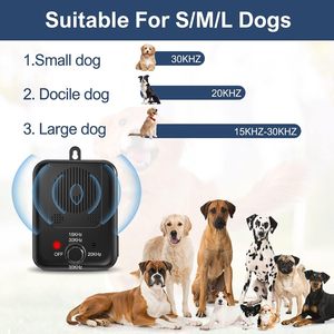 Neuer wiederaufladbarer Katzen-Hunde-Bellen-Rückschreiber Haustier-Abschreckungsgerät Anti-Bellen-Gerät Ultraschall-Hunde-Rückschreiber-Training-Bellen-Abschreckungsgerät - Product Image 3