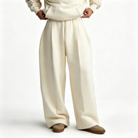 Nouvel ensemble décontracté pour homme en pur coton sur mesure : sweat à capuche oversize et pantalon large