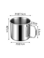 Set peralatan memasak luar ruangan portabel baja tahan karat 304 untuk piknik Kemah termasuk Set peralatan makan dan peralatan masak panci