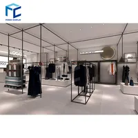 Boutique de vêtements au design intérieur, magasin de vêtements