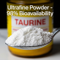 Poudre de Taurine Marque Blanche pour Chats et Chiens – Supplément Haute Pureté pour Animaux de Compagnie – Formule Personnalisée OEM ODM – Fournisseur d'Usine