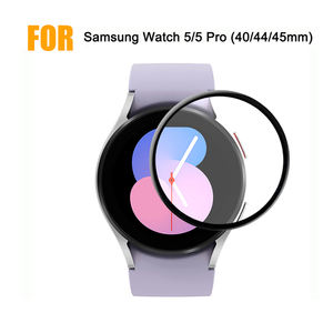 <span class=keywords><strong>Film</strong></span> en verre trempé PMMA 3D 9H de qualité AAA sans bulles pour montre intelligente, anti-traces de doigts, étanche, compatible avec Realme Amazfit - Product Image 2