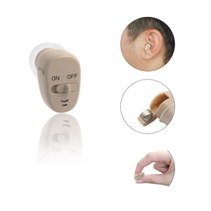 Aides auditives miniatures rechargeables à longue autonomie avec réduction du bruit, masqueur de acouphènes, <span class=keywords><strong>2</strong></span> canaux, <span class=keywords><strong>classe</strong></span> II, pour les personnes âgées - Product Image 1