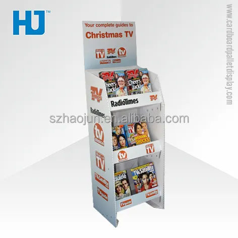 Kunden Folding comic buch display rack Display Stand, display box