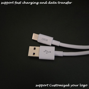 Teléfonos móviles Android más baratos normales Cables de transferencia de datos USB a USB C rectos de carga rápida - Product Image 3