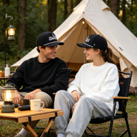 Casquette de baseball personnalisée en caoutchouc PVC avec logo, 5 panneaux, fermeture snapback, respirante, imperméable, avec trous découpés au laser, pour le sport et les activités de plein air