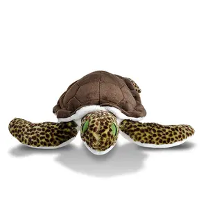 Unisex glänzende große Augen Schildkröte Plüschtiere günstig groß mittleres kleines Kissen gefülltes Tier mit weicher PP-Baumwollfüllung