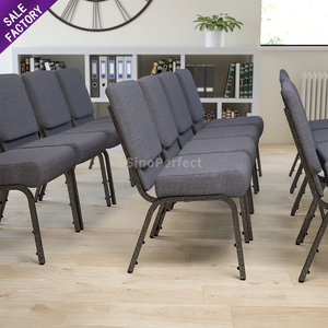 Chaises de banquet empilables pour église, vente en gros, chaises de luxe pour cérémonie de mariage, chaises d'église à bas prix à vendre - Product Image 3