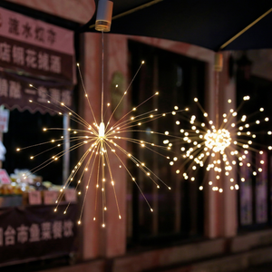 Lampe décorative suspendue d'extérieur étanche IP65 Datang LED Firework Light pour parc, hôtel, maison - Product Image 1