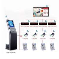 Sistema de Gestión de Colas con Pantalla Táctil LCD, Kiosco de Tickets, Máquina de Llamada de Números Inalámbrica