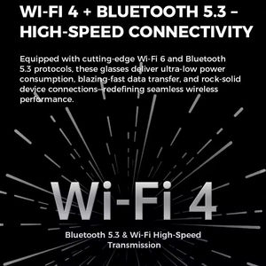ChatGPT WIFI M01 Pro Smart Eyewear 8MP Camera 4K Video Capture, Real-time AI Translation All-in-one Wearable Sunglasses Headset - Product Image 5