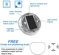 Auto-Dekorative RGB Solar-LED-Radfelgen-Beleuchtung mit Farbwechsel-Atmosphärenlichtern