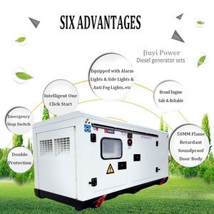 Im lặng loại Diesel Máy phát điện đặt 50kva-1000kva với 400V/230V Điện áp định mức 1800 rpm 50/60Hz ba giai đoạn - Product Image 2
