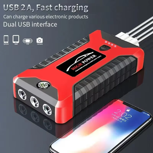 Démarreur de <span class=keywords><strong>voiture</strong></span> OEM d'usine 12V 600A, booster de batterie portable d'urgence 5400mAh avec lumière LED, démarreur de <span class=keywords><strong>voiture</strong></span> 4-en-1 12V - Product Image 1