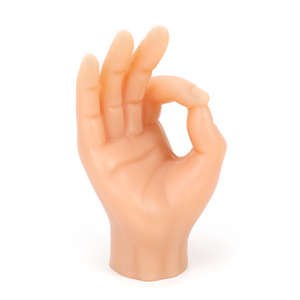 Moule d'entraînement 3D en silicone pour geste OK, modèle de main droite artificielle pour présentation de tatouages - Product Image 5